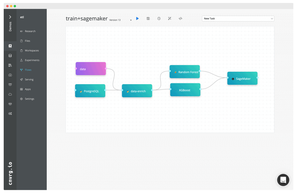 Train multiple models and select the best one to deploy to SageMaker