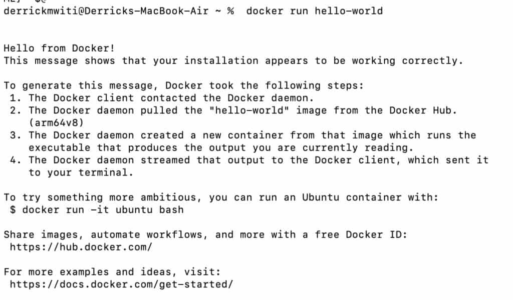 Docker-Installation